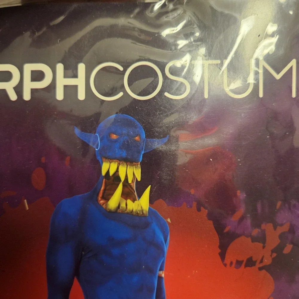 MorphCostumes Orc Jaw Dropper‎ Costume Adult XL Monster Halloween Cosplay Outfit